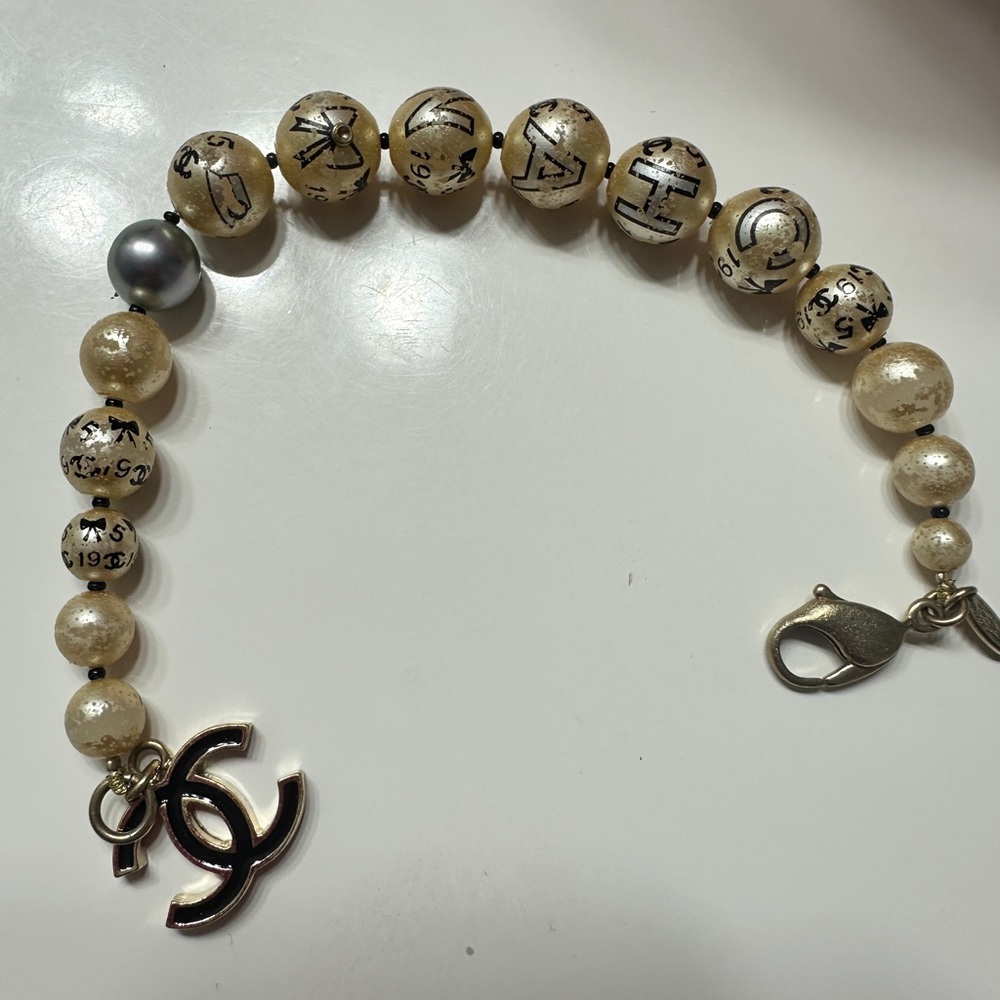 Authentic Chanel Pearl bracelet